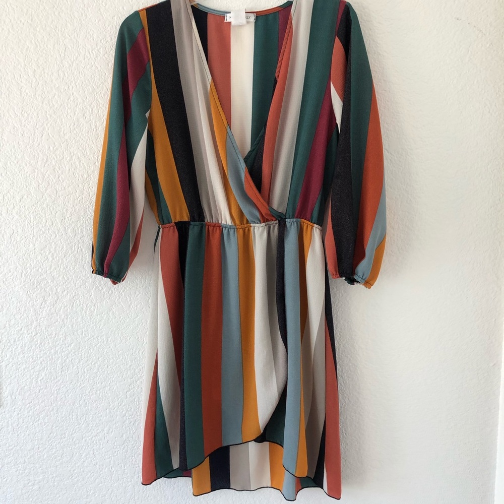 Miley +Molly Cute colorful dress  size Large